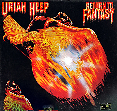URIAH HEEP - Return to Fantasy (Germany, Bronze 89 065 XOT) album front cover vinyl record